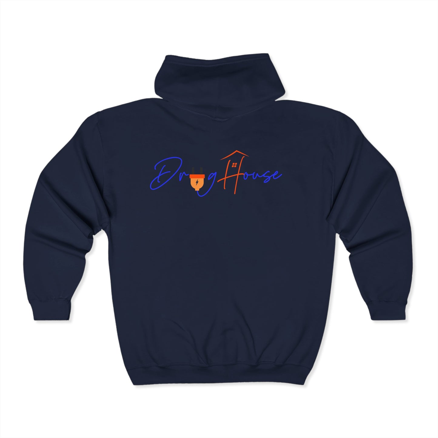 DrugHouse Zip Hooded Sweatshirt