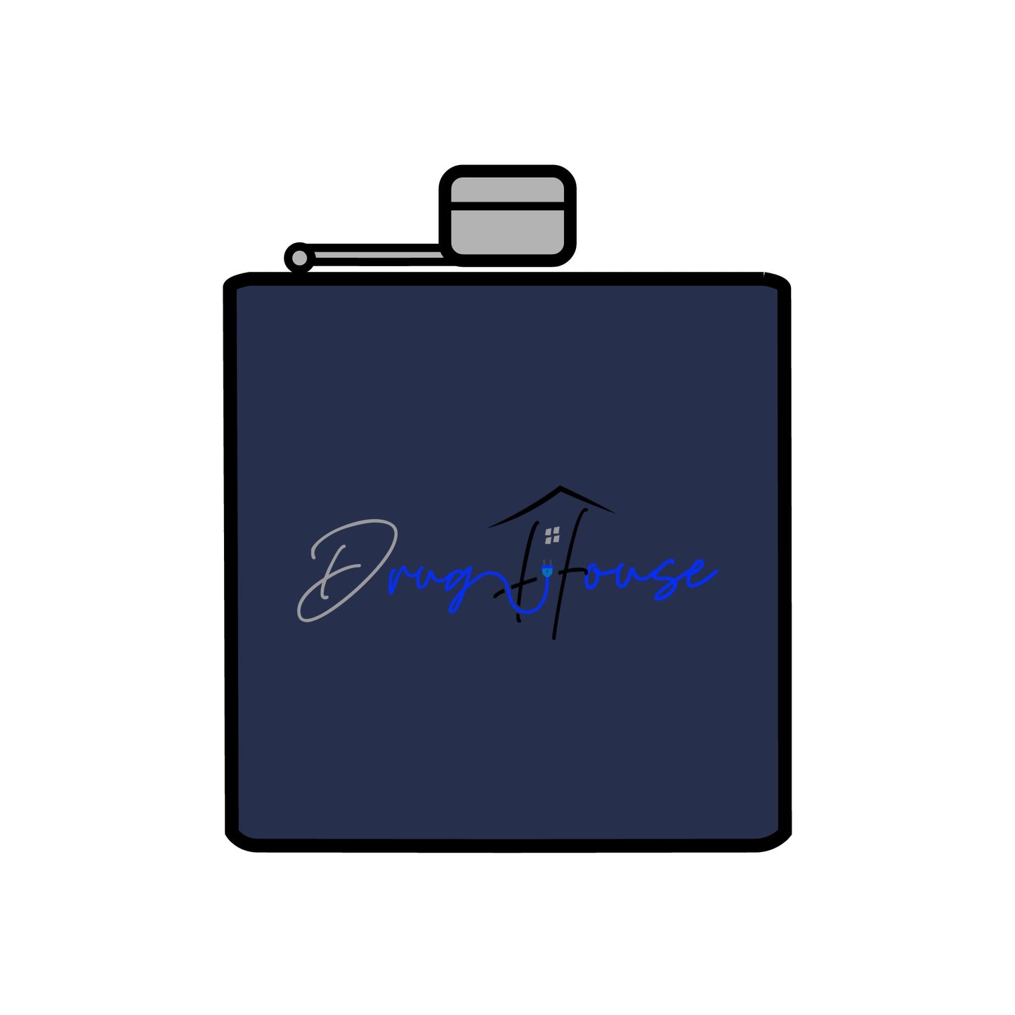 DH Stainless Steel Flask, 6oz