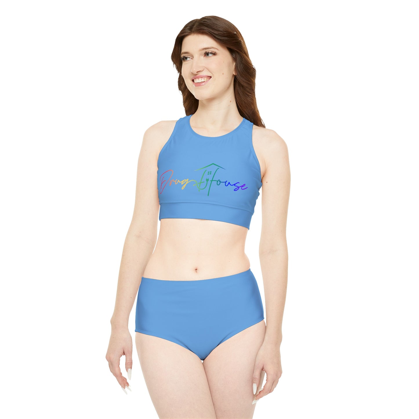 DrugHouse Sporty Bikini Set