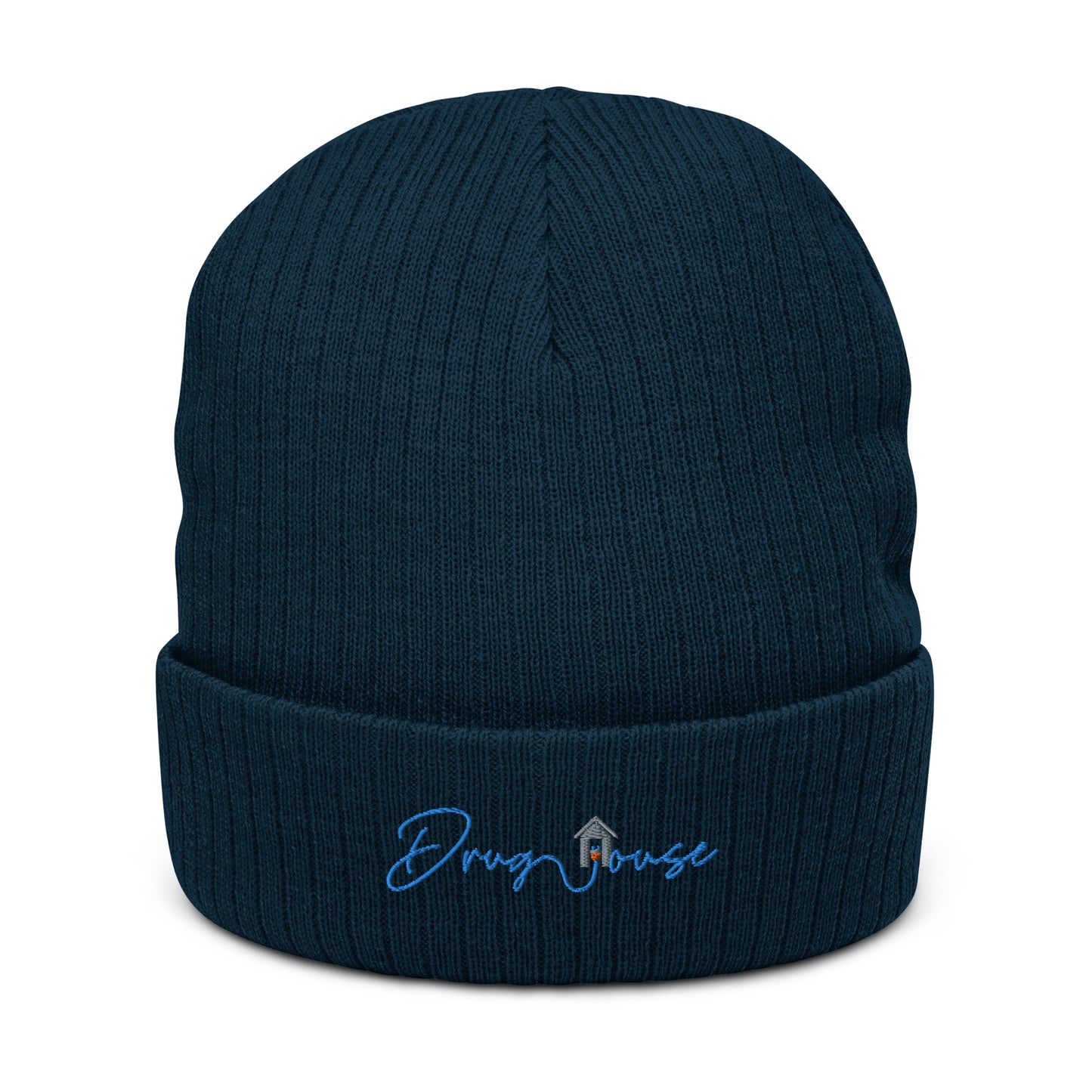 DrugHouse Emboridery Beanie