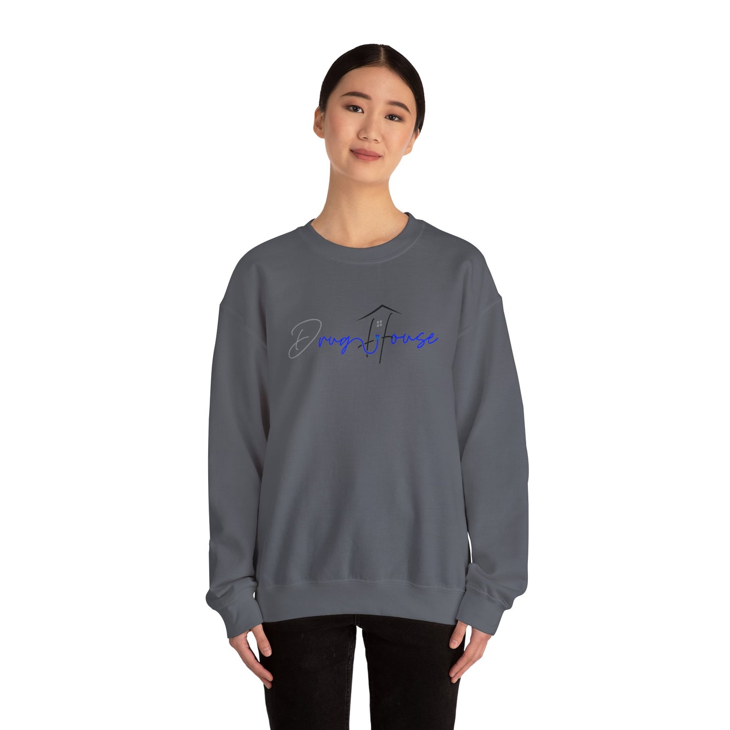 DrugHouse  Crewneck Sweatshirt DTG