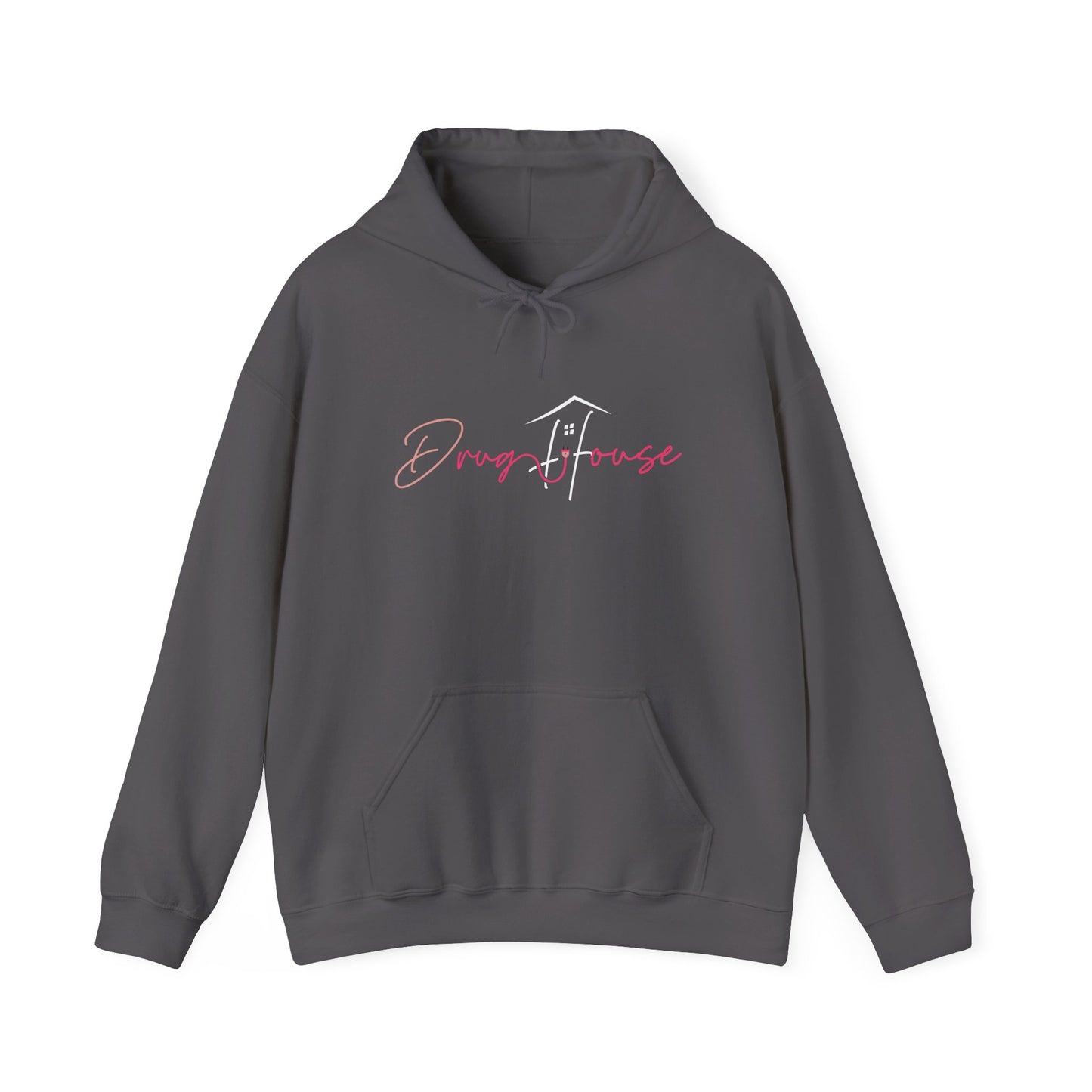 DrugHouse Logo Print Hoodie
