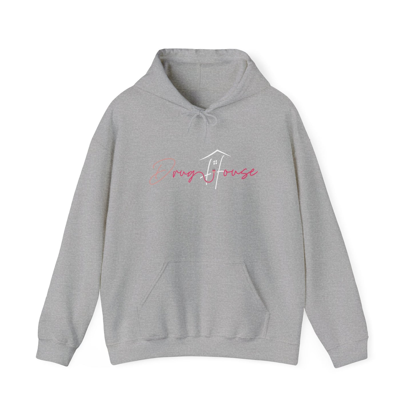 DrugHouse Logo Print Hoodie