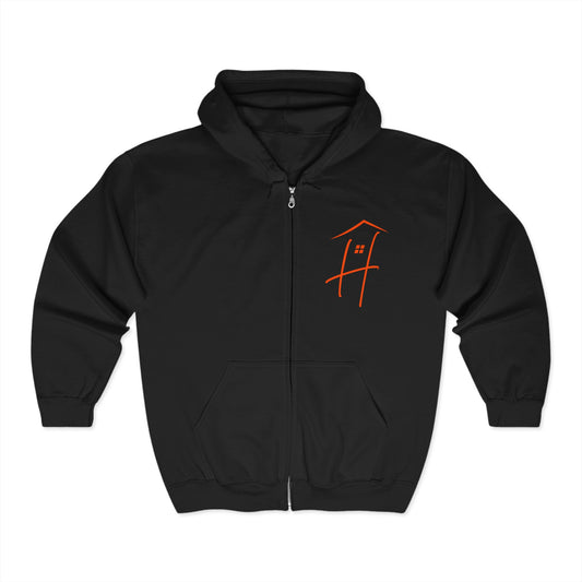 DrugHouse Zip Hooded Sweatshirt