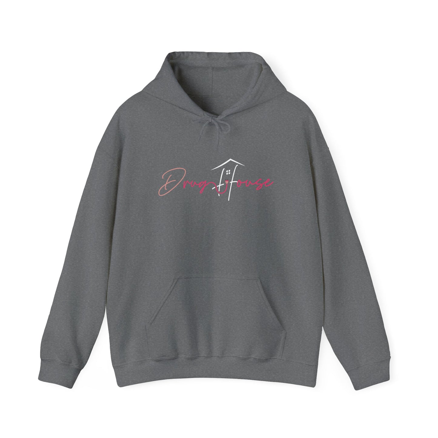 DrugHouse Logo Print Hoodie