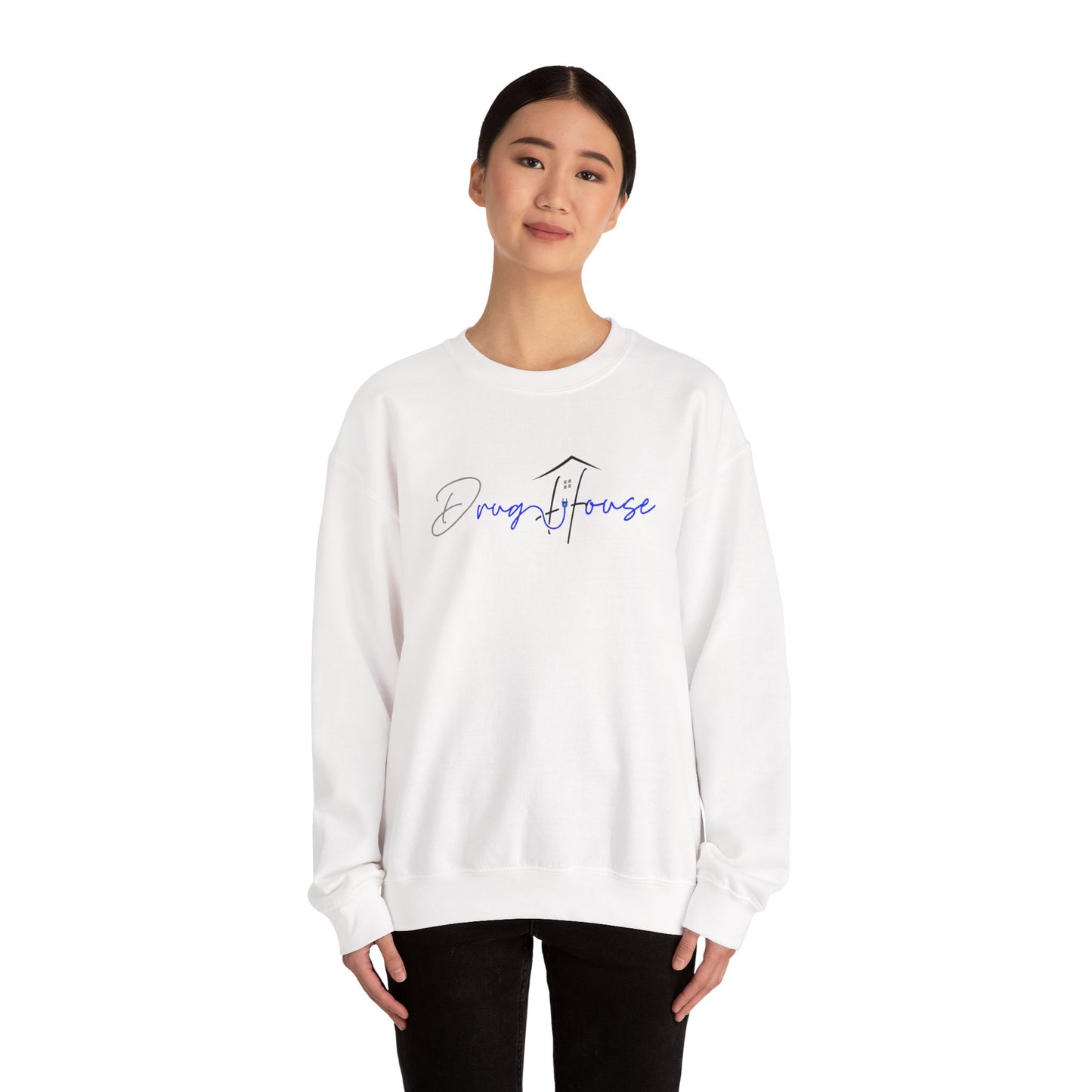 DrugHouse  Crewneck Sweatshirt DTG