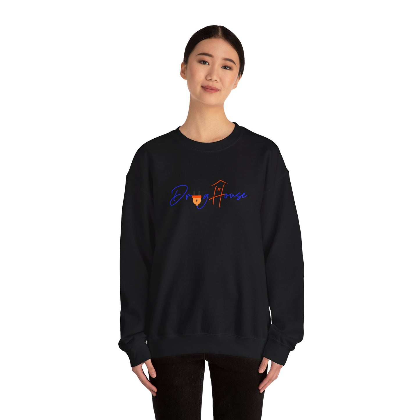 DrugHouse Logo Print Sweatshirt