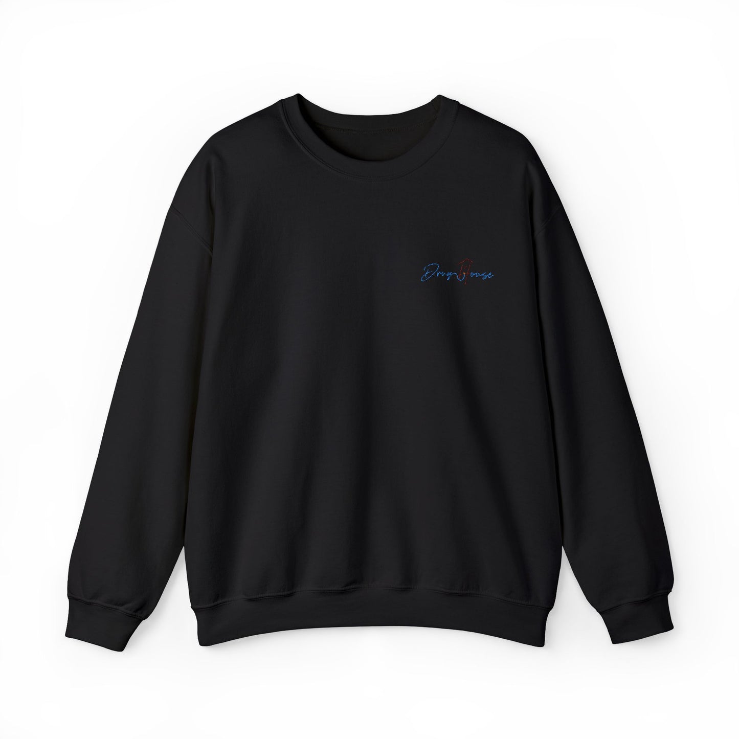 DrugHouse Embroidery Crewneck Sweatshirt