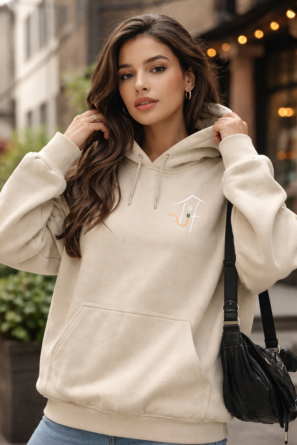 PlugHouse Tiger Rhinestone Hoodie