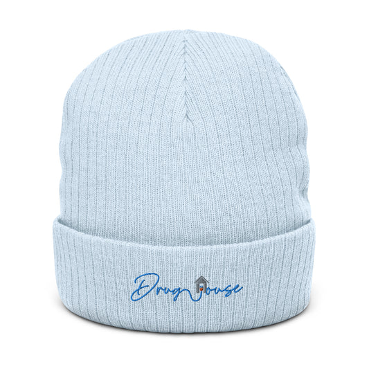 DrugHouse Emboridery Beanie