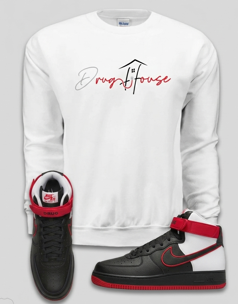 DRUGHOUSE Custom Nike Air Force 1 High