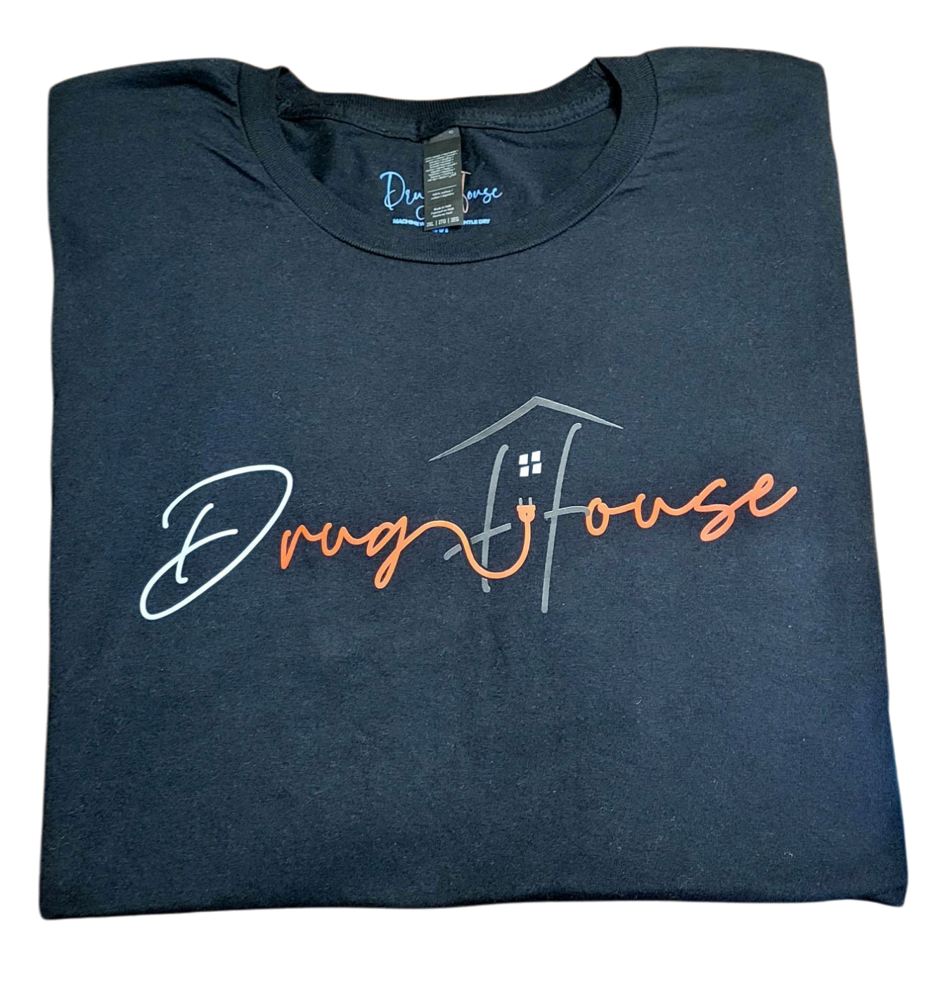 DrugHouse Logo Print Tee