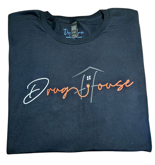 DrugHouse Logo Print Tee